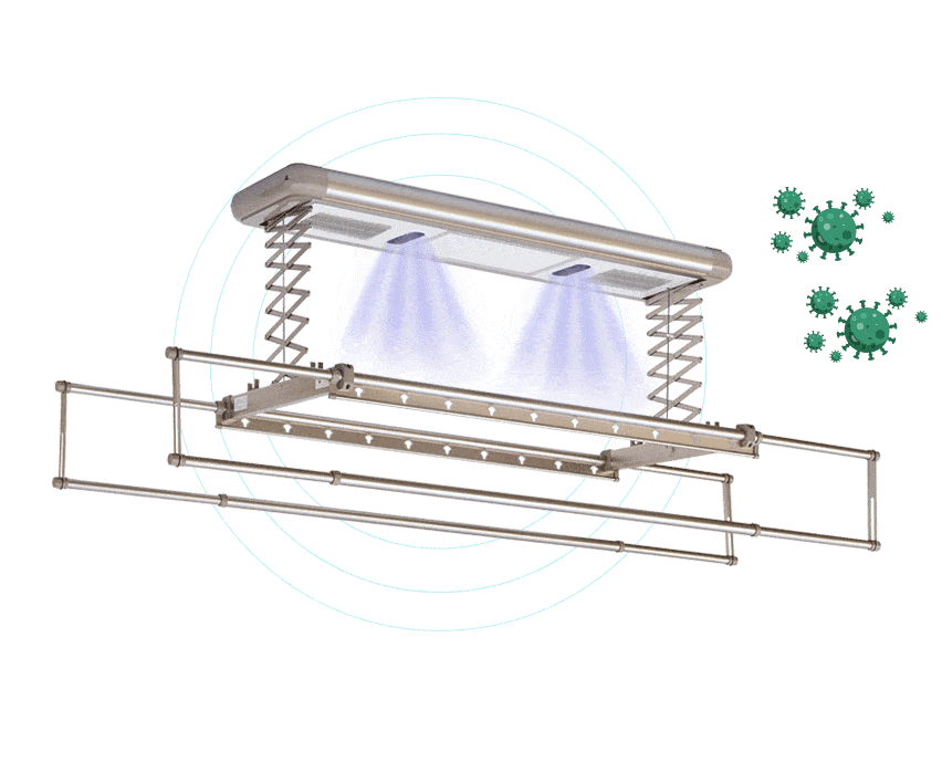 Automatic Clothes Drying Rack